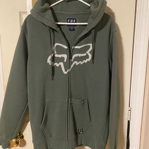 Mens fox racing hoodie
